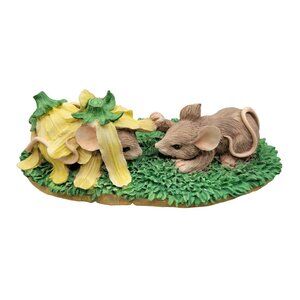 Charming Tails Hide and Seek Mice Figurine Early Issue Retired 89/307 HTF RARE